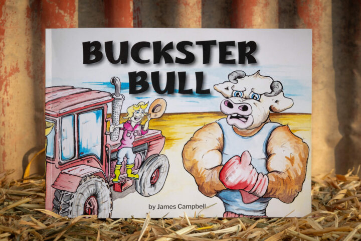 Signed First Edition Buckster Bull